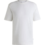 T-Shirt manica corta in filo di cotone 50536795 10271422 01 100 BOSS White 