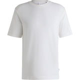 T-Shirt manica corta in filo di cotone 50536795 10271422 01 100 BOSS White 