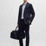 Camicia slim fit in tessuto elasticizzato 50539392 10270753 405 BOSS Dark blue 