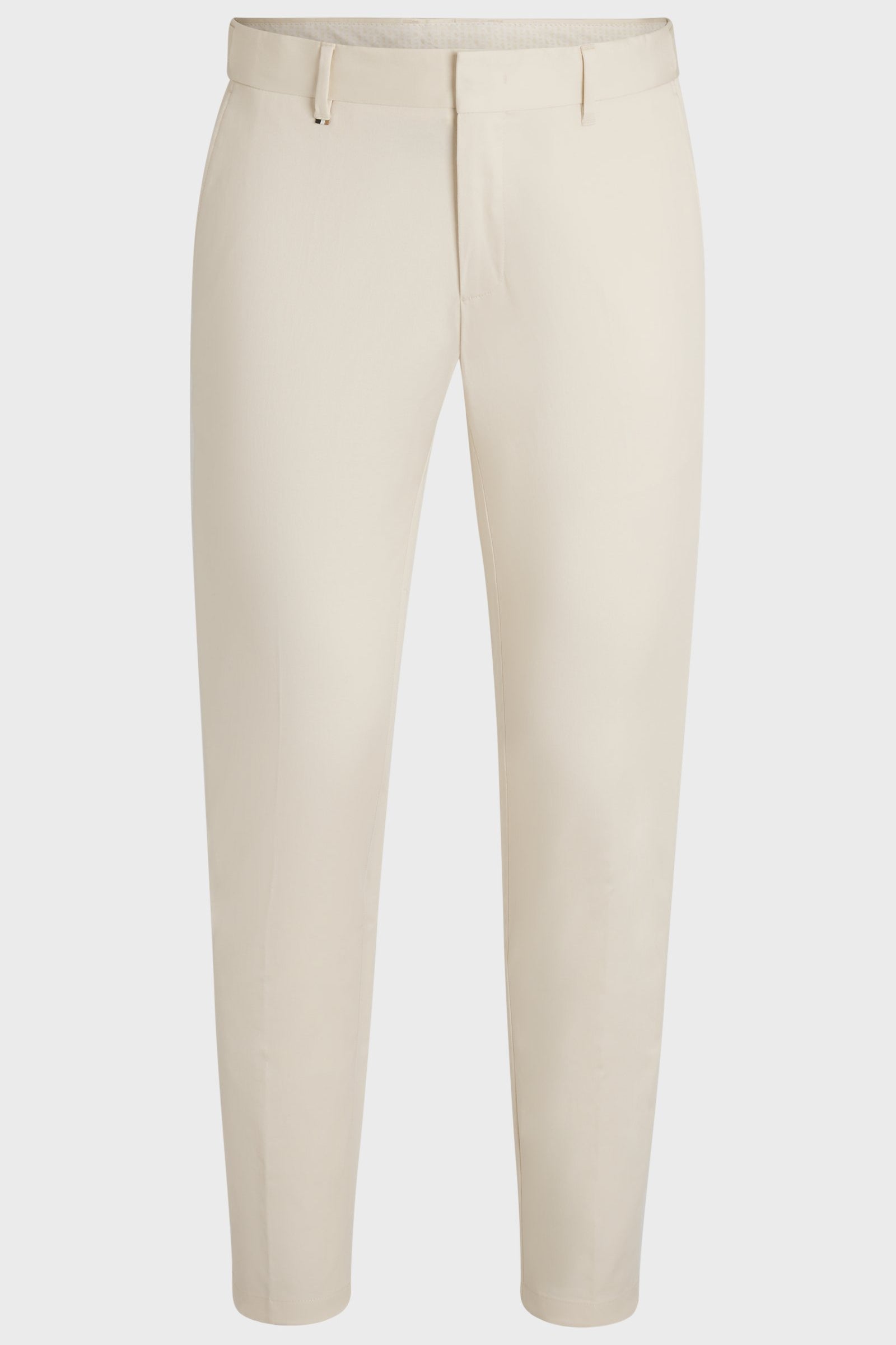 Pantaloni in cotone elasticizzato 50539970 102619 131 BOSS Open white 