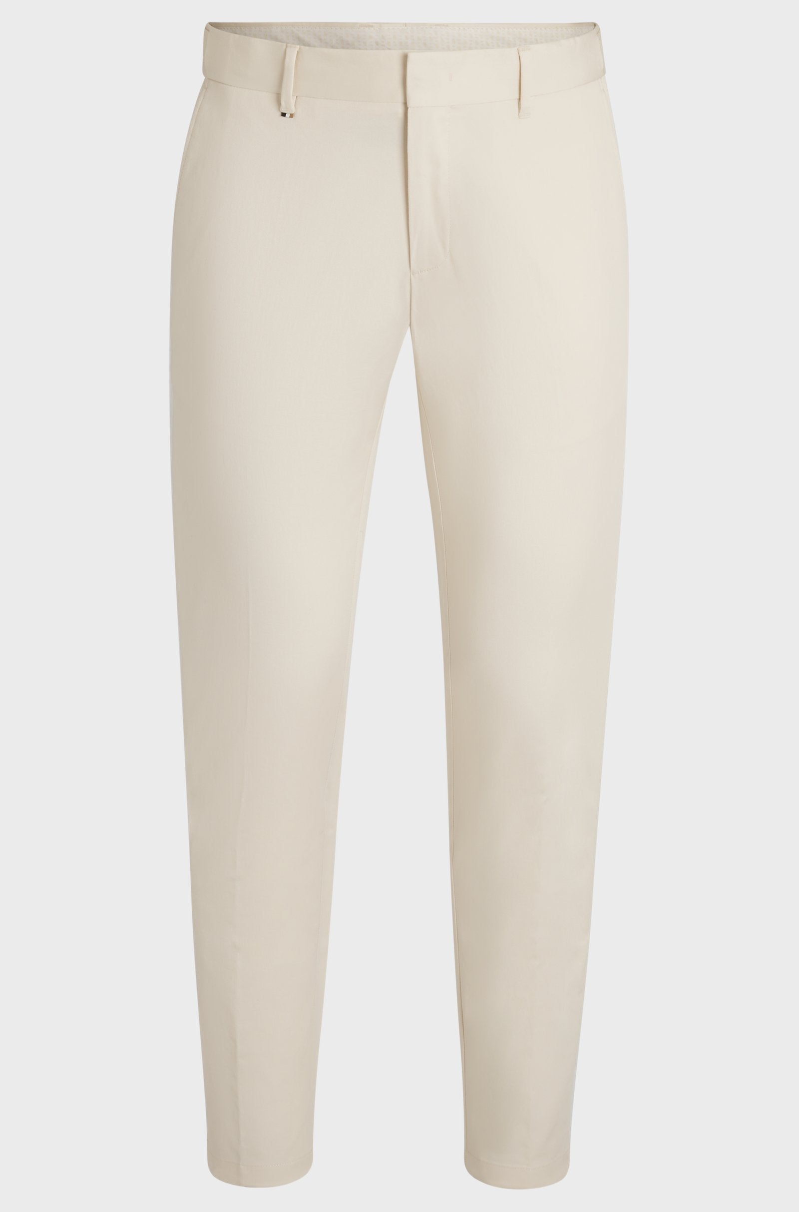 Pantaloni in cotone elasticizzato 50539970 102619 131 BOSS Open white 