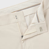 Pantaloni in cotone elasticizzato 50539970 102619 131 BOSS Open white 