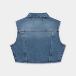 Gilet in denim ASOLA SLEVELESS 2511148 LIGHT BLUE DAILY PAPER Light blue 