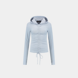 Felpa con cappuccio MONOGRAM FITTED HOODIE 2511102 LIGHT BLUE DAILY PAPER Light blue 