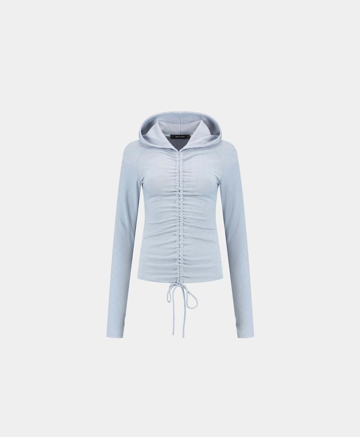 Felpa con cappuccio MONOGRAM FITTED HOODIE 2511102 LIGHT BLUE DAILY PAPER Light blue 