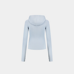 Felpa con cappuccio MONOGRAM FITTED HOODIE 2511102 LIGHT BLUE DAILY PAPER Light blue 