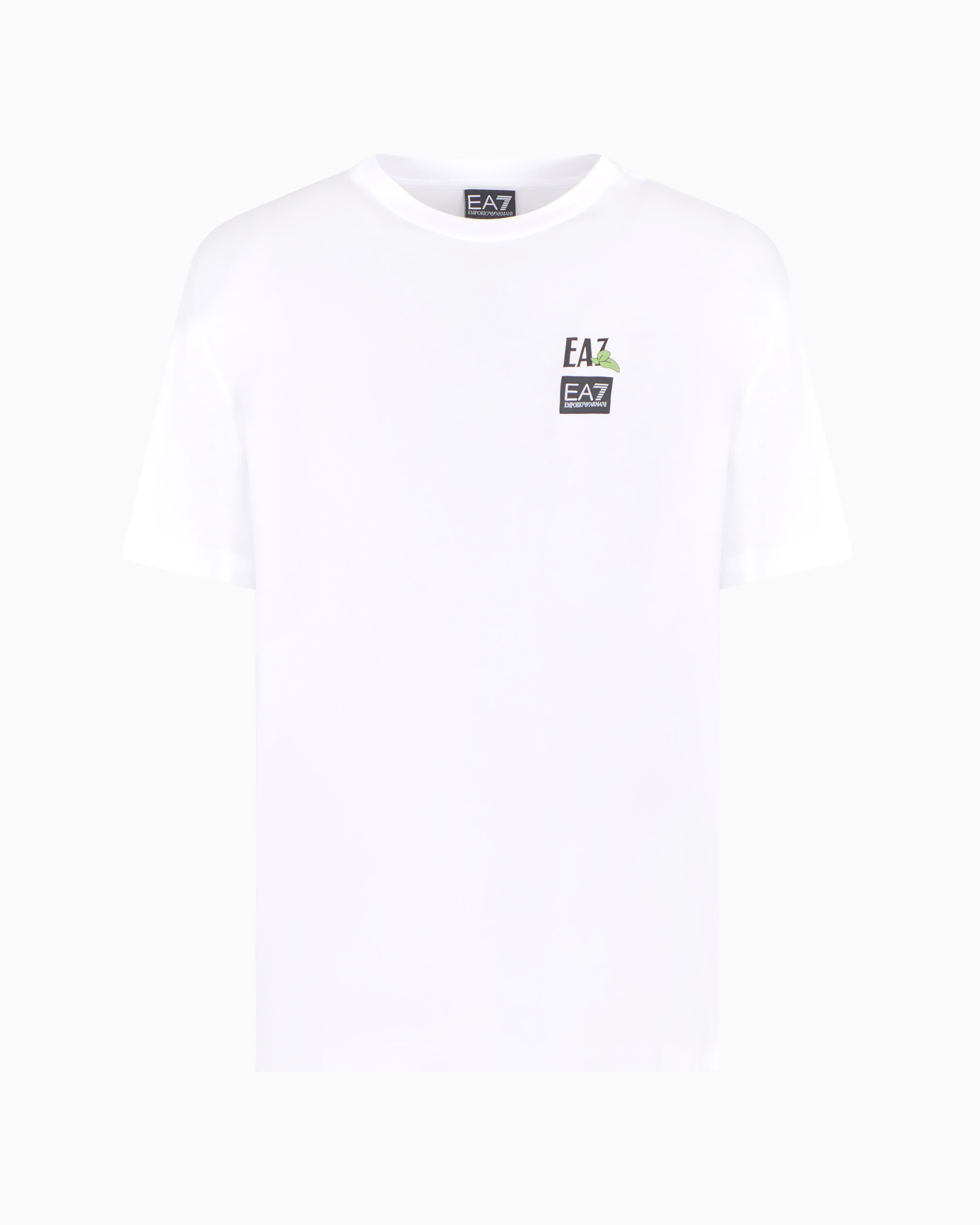 T-Shirt manica corta vestibiltà morbida 7M000118 AF13244 U0002 EA7 White 