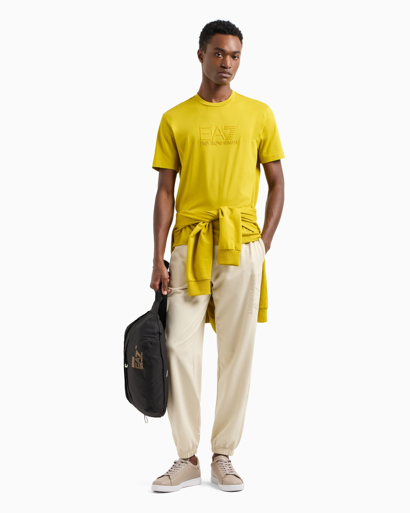 T-Shirt manica corta 7M000224 AF10375 U7036 EA7 Yellow 