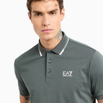 Polo manica corta 7M000277 AF10375 U8109 EA7 Sage 
