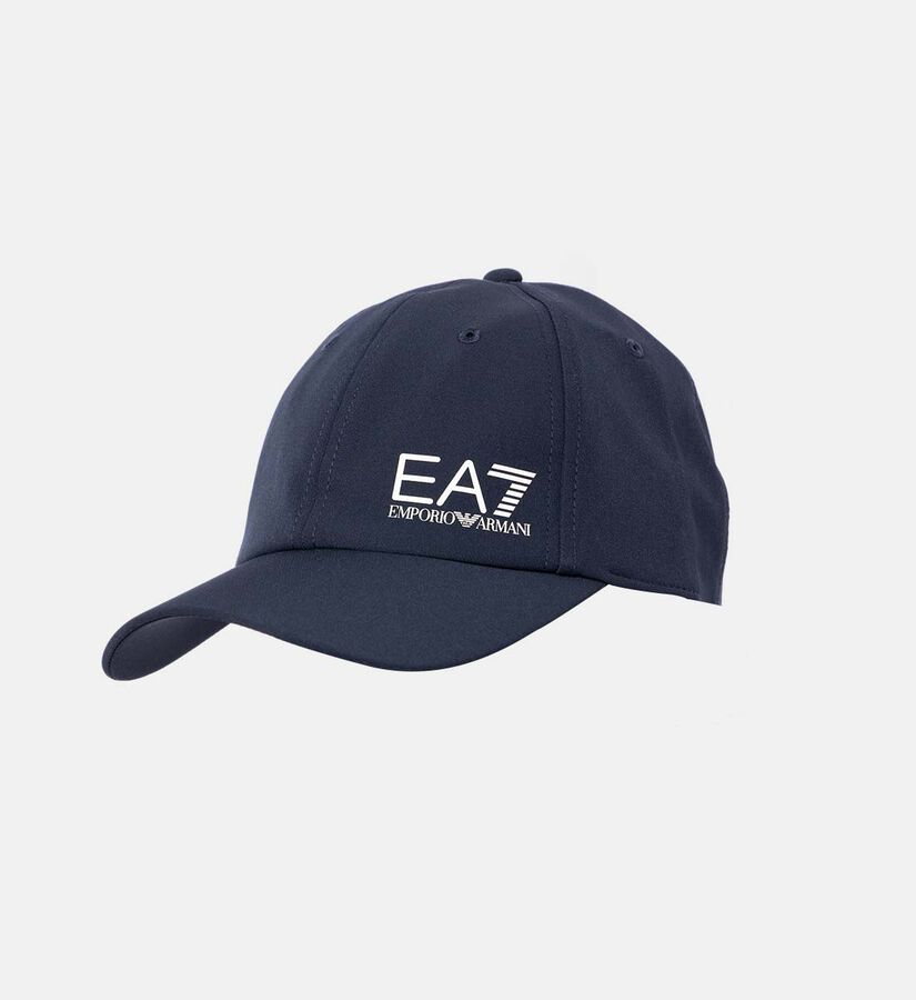 Cappello in tessuto elasticizzato 7X000106 AF13554 MB191 EA7 Blue 