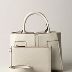 Shopper cvon profili a contrasto BS05A51E2 360 ELISABETTA FRANCHI Avorio 