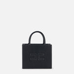 Tote piccola con impunture a contrasto BS08A51E2 110 ELISABETTA FRANCHI Nero 
