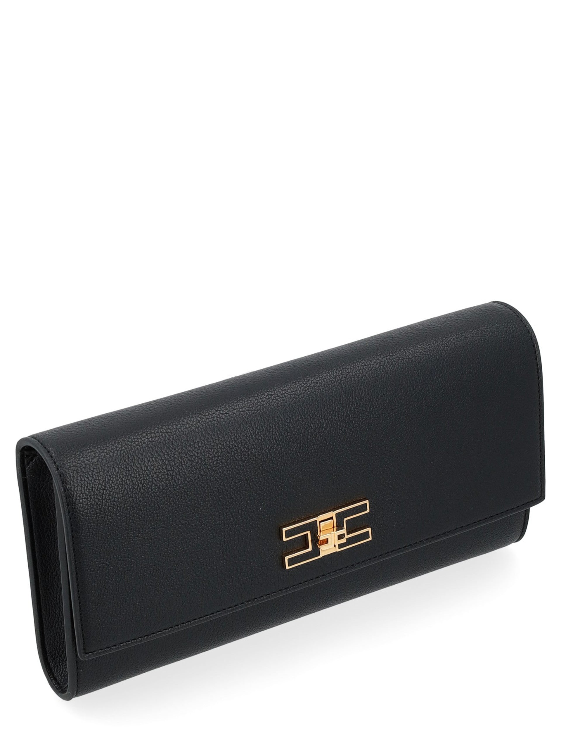 Baguette in ecopelle con catena BS32A51E2 110 ELISABETTA FRANCHI Nero 