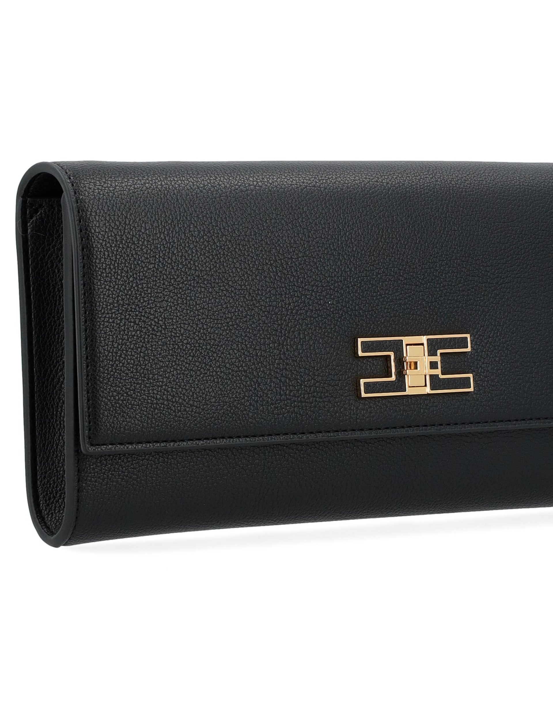 Baguette in ecopelle con catena BS32A51E2 110 ELISABETTA FRANCHI Nero 