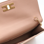 Baguette in ecopelle con catena BS32A51E2 181 ELISABETTA FRANCHI Carne 