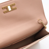 Baguette in ecopelle con catena BS32A51E2 181 ELISABETTA FRANCHI Carne 