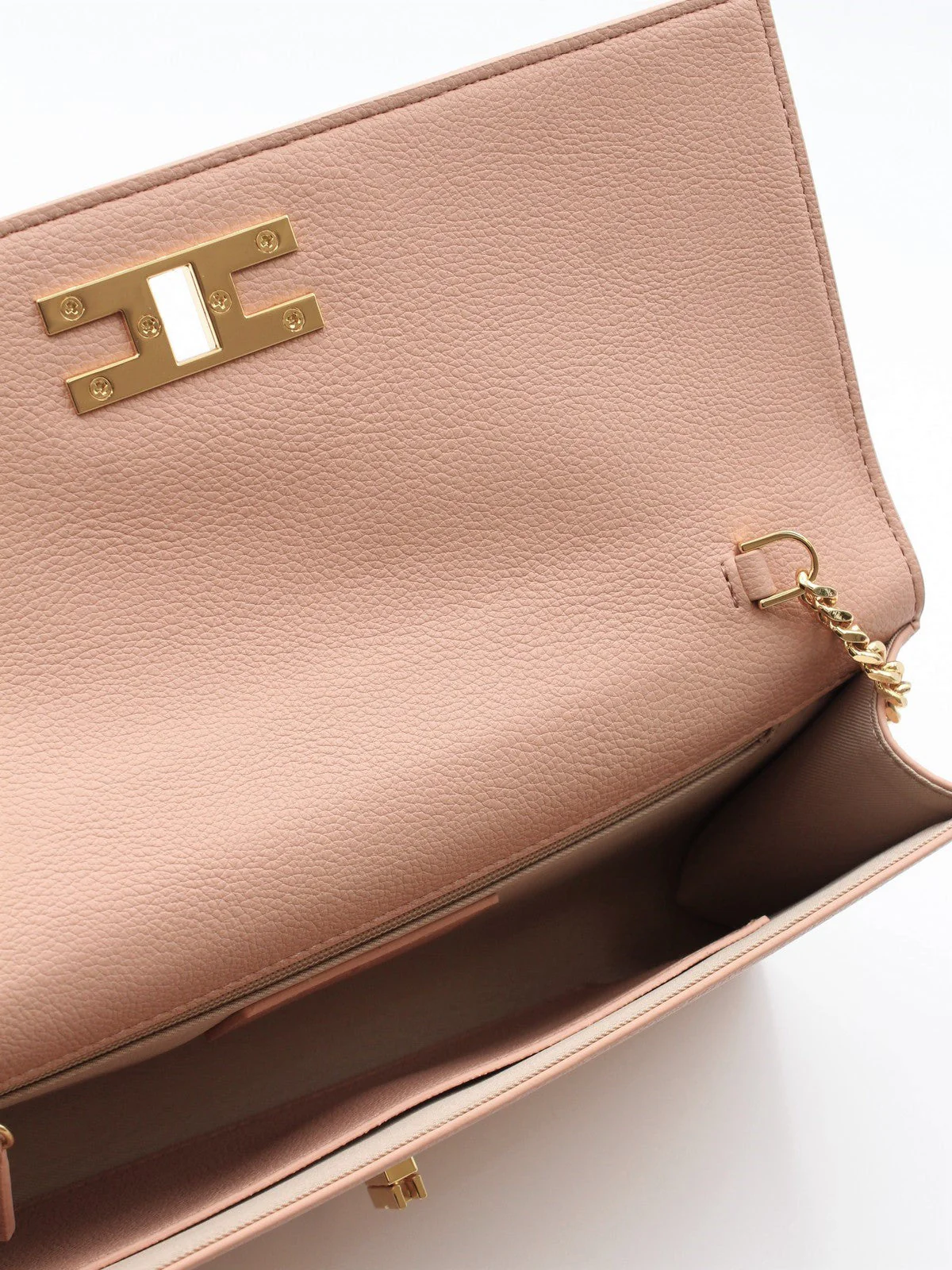 Baguette in ecopelle con catena BS32A51E2 181 ELISABETTA FRANCHI Carne 