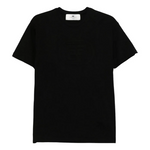 T-shirt in jersey con logo embossed MA60N51E2 110 ELISABETTA FRANCHI Nero 