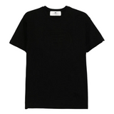 T-shirt in jersey con logo embossed MA60N51E2 110 ELISABETTA FRANCHI Nero 