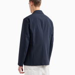 Giacca in seersucker 6D1GA2 1NSCZ 0920 EMPORIO ARMANI Blue navy 