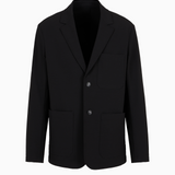 Giacca in seersucker 6D1GA2 1NSCZ 0999 EMPORIO ARMANI Black 