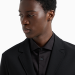 Giacca in seersucker 6D1GA2 1NSCZ 0999 EMPORIO ARMANI Black 