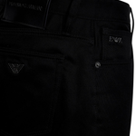 Pantalone 5 tasche in cotone elasticizzato 6D1J75 1NUPZ 0999 EMPORIO ARMANI Nero 