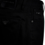 Pantalone 5 tasche in cotone elasticizzato 6D1J75 1NUPZ 0999 EMPORIO ARMANI Nero 