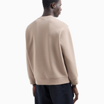 Felpa in jersey con ricamo 6D1M76 1JHSZ 0144 EMPORIO ARMANI Incenso 