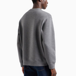 Felpa in jersey con ricamo 6D1M76 1JHSZ 0631 EMPORIO ARMANI Grigio mel.sc 