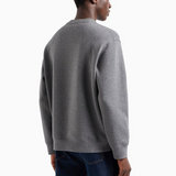 Felpa in jersey con ricamo 6D1M76 1JHSZ 0631 EMPORIO ARMANI Grigio mel.sc 