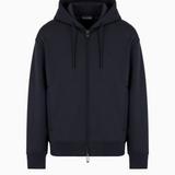 Felpa con zip e cappuccio 6D1M90 1JOTZ 0920 EMPORIO ARMANI Blu navy 
