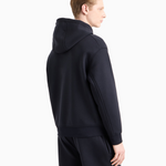Felpa con zip e cappuccio 6D1M90 1JOTZ 0920 EMPORIO ARMANI Blu navy 