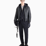 Felpa con zip e cappuccio 6D1M90 1JOTZ 0920 EMPORIO ARMANI Blu navy 