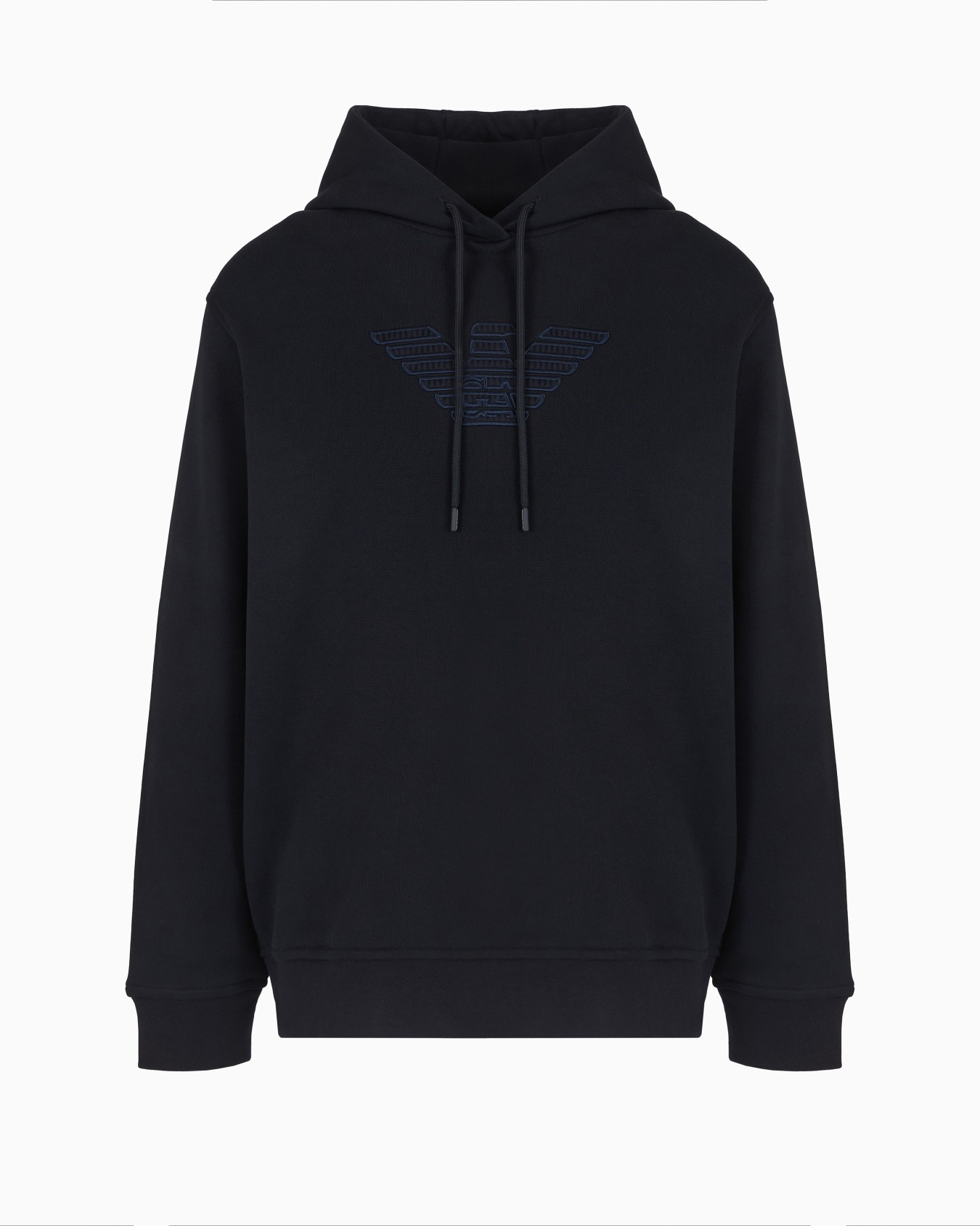 Felpa con cappuccio 6D1M96 1JTAZ 0980 EMPORIO ARMANI Blu navy 