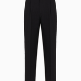 Pantalone in seersucker 6D1PH9 1NSCZ 0999 EMPORIO ARMANI Nero 