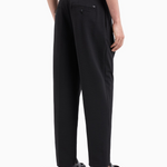 Pantalone in seersucker 6D1PH9 1NSCZ 0999 EMPORIO ARMANI Nero 