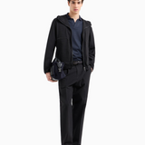 Pantalone in seersucker 6D1PH9 1NSCZ 0999 EMPORIO ARMANI Nero 