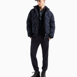 Jogger in jersey con banda laterale logata 6D1PK3 1JHSZ 0920 EMPORIO ARMANI Blu navy 