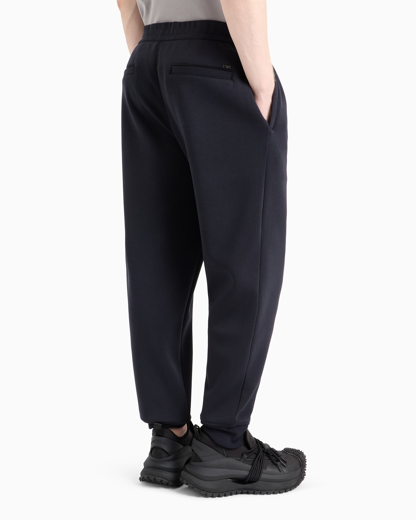Jogger in felpa 6D1PL7 1JOTZ 0920 EMPORIO ARMANI Blu navy 