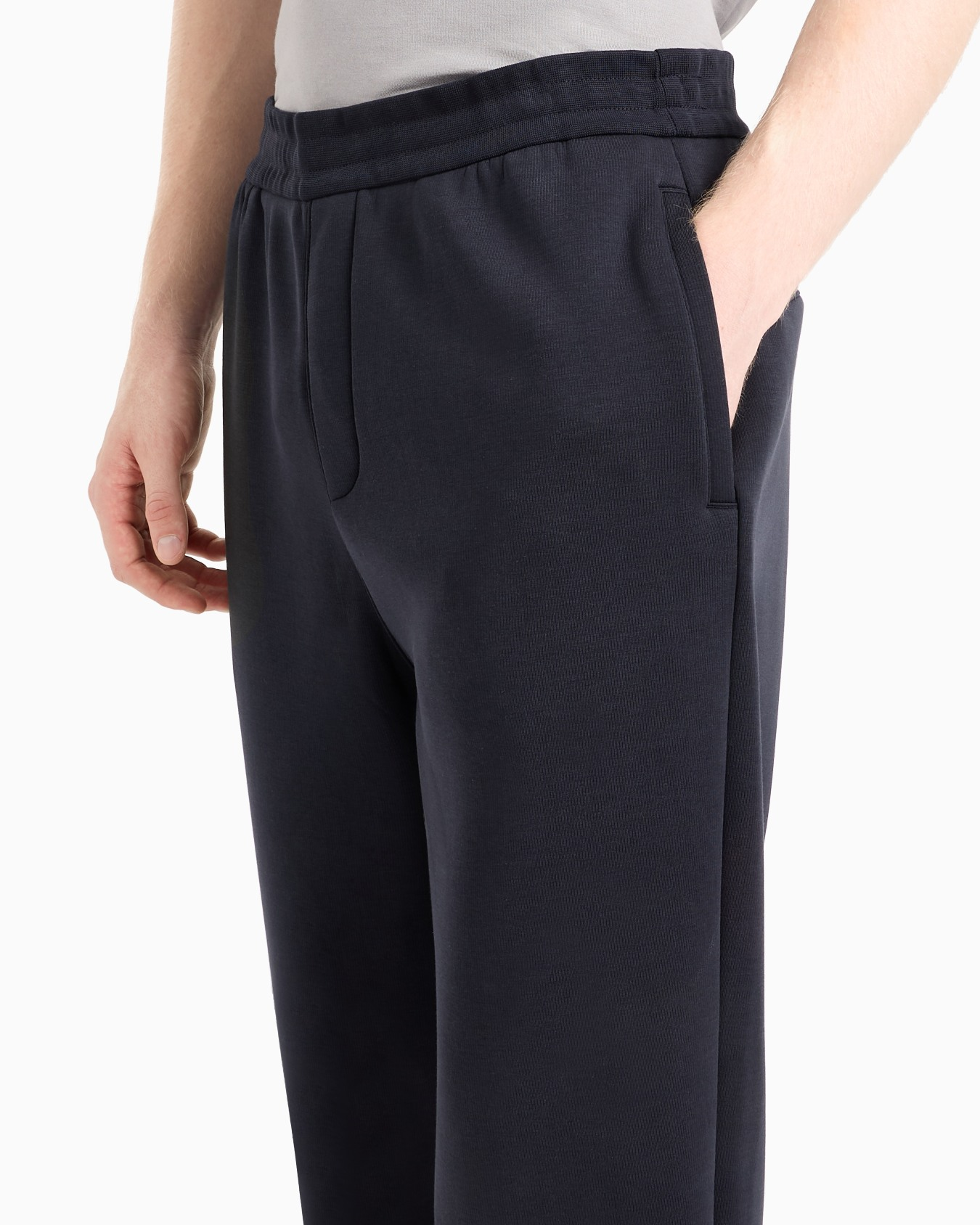 Jogger in felpa 6D1PL7 1JOTZ 0920 EMPORIO ARMANI Blu navy 