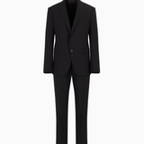 Abito in lana bi-stretch EM000030 TE10404 UC001 EMPORIO ARMANI Black 