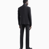 Abito in lana bi-stretch EM000030 TE10404 UC001 EMPORIO ARMANI Black 