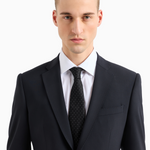 Abito in lana bi-stretch EM000098 TE10404 UB109 EMPORIO ARMANI Dark navy 