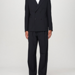 Abito doppiopetto in lana stretch EM000141 TE10404 UB109 EMPORIO ARMANI Dark navy 