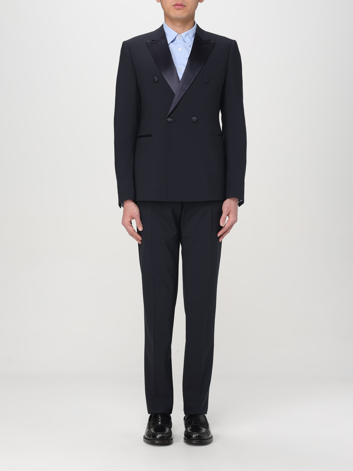 Smoking in lana elasticizzata EM000461 TE10404 UB109 EMPORIO ARMANI Dark navy 