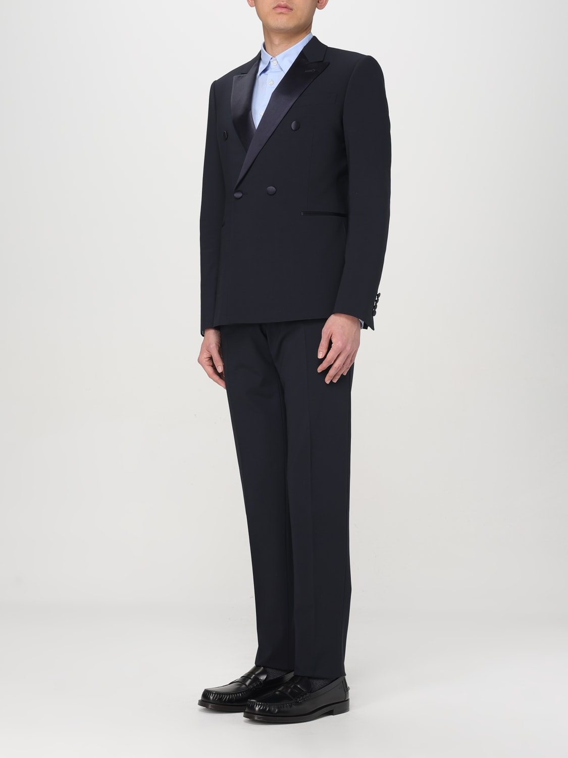Smoking in lana elasticizzata EM000461 TE10404 UB109 EMPORIO ARMANI Dark navy 