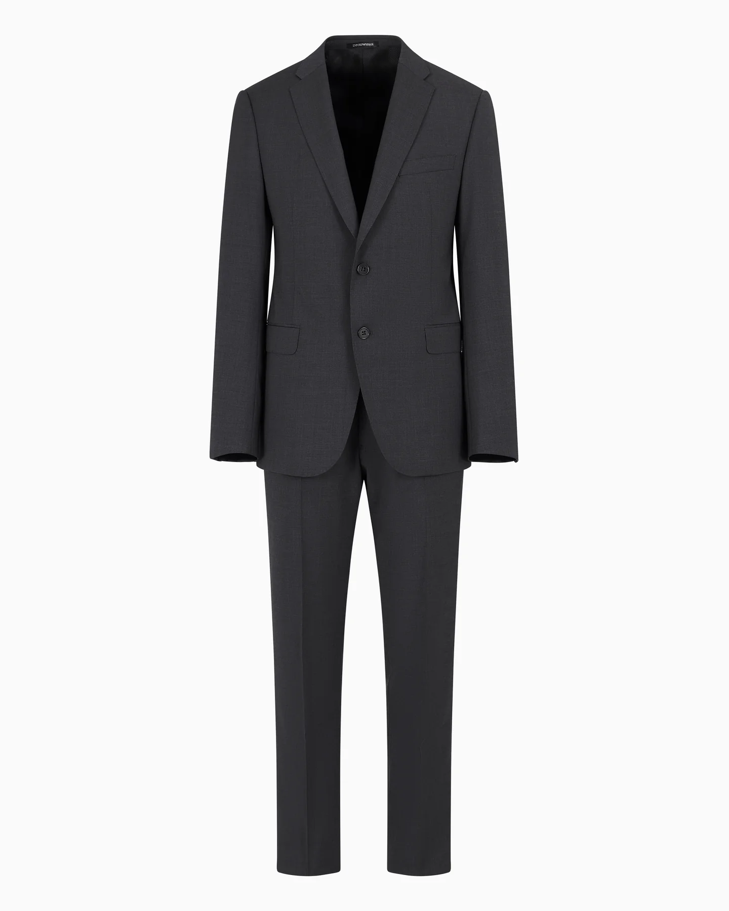Abito slim fit in lana stretch EM000478 TE10971 O8004 EMPORIO ARMANI Dark grey melange 