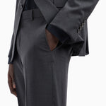Abito slim fit in lana stretch EM000478 TE10971 O8004 EMPORIO ARMANI Dark grey melange 