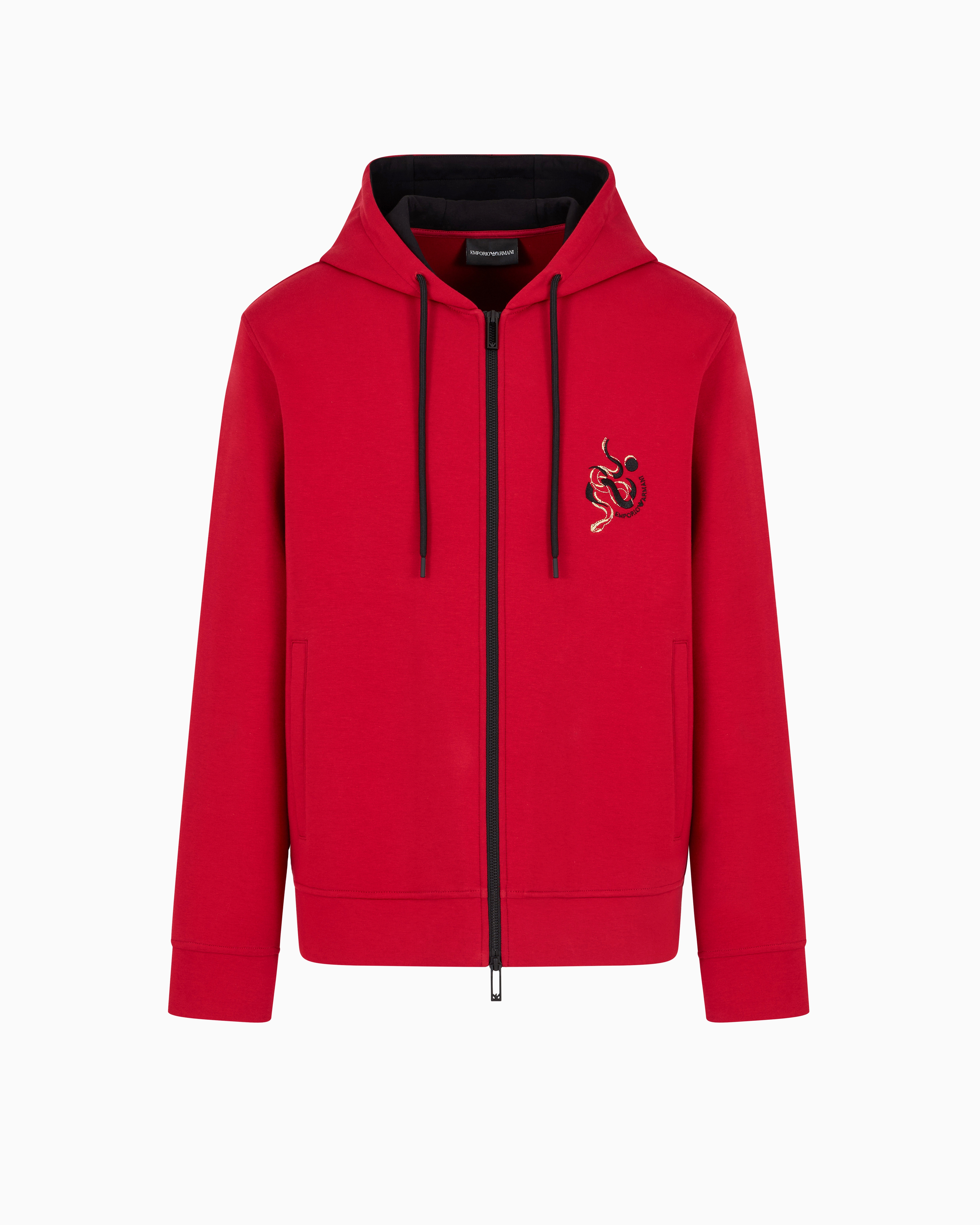 Felpa con cappuccio EM001699 AF10013 U5078 EMPORIO ARMANI Rio red 